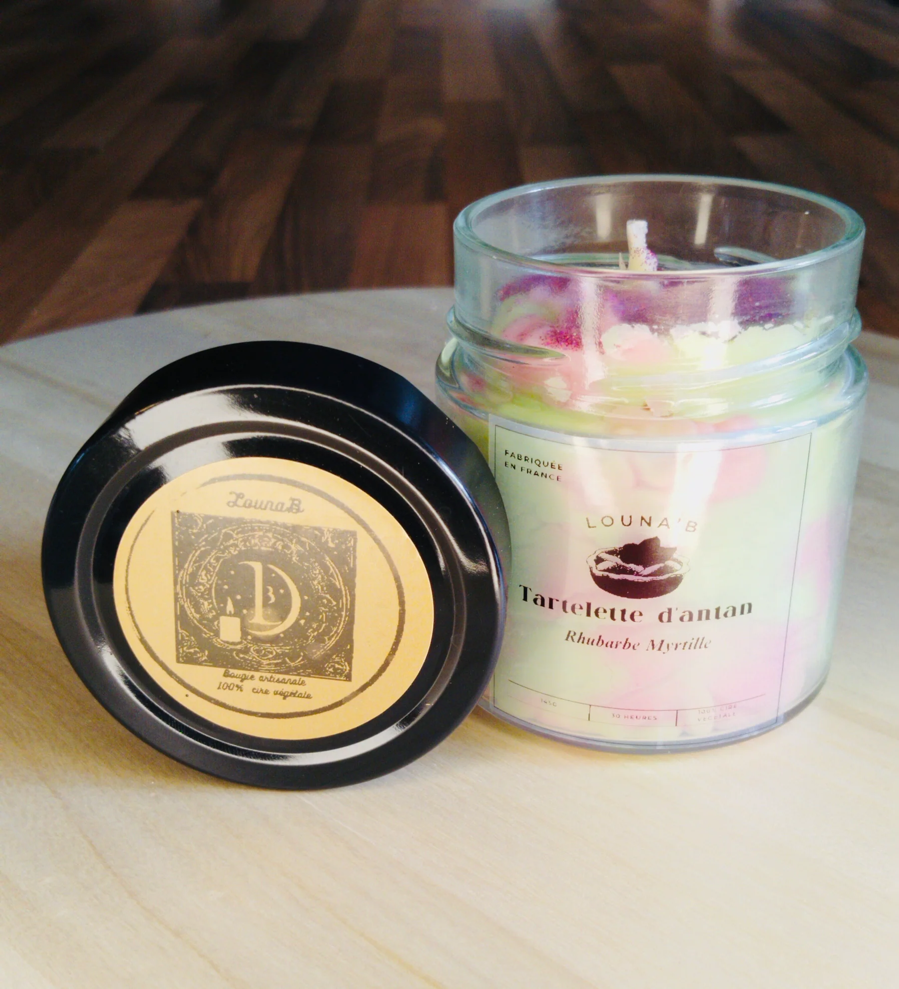 Tartelette d’Antan Rhubarbe Myrtille